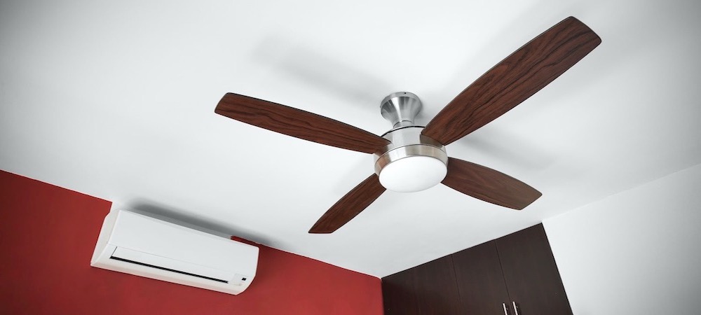 Attaboy Electrician Littleton CO shows an energy efficient ceiling fan