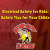 Electrical Safety for Kids header attaboy