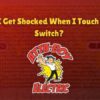 This banner asks why you get shocked by a light switch.